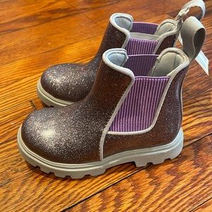 New Native Kensington Treklite Glitter Toddler boots